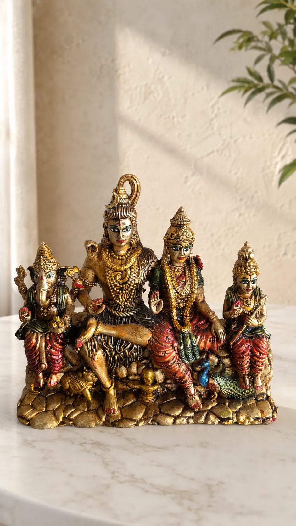 Brass Shiv Parivar