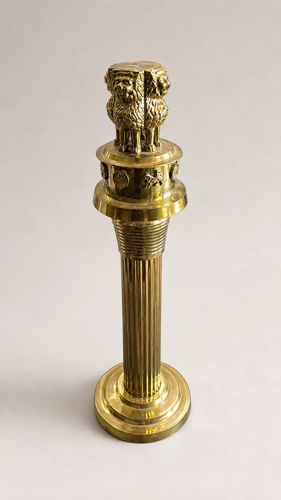 Brass Ashoka Pillar