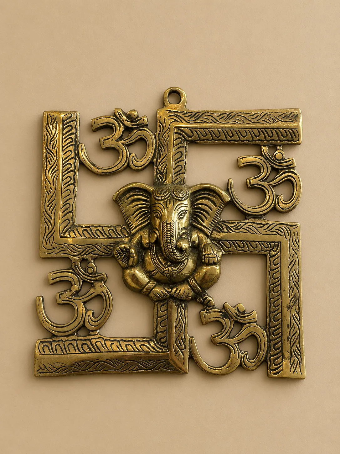     Om Swastik with Lord Ganesha