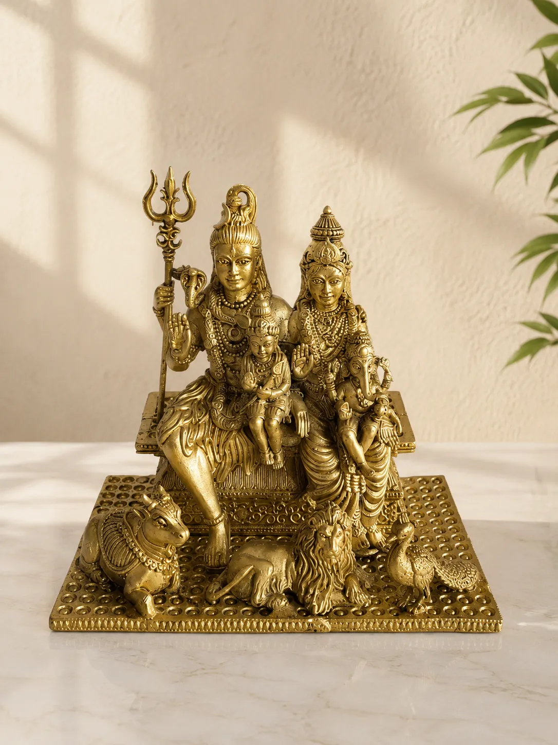 Brass Shiv Parivar