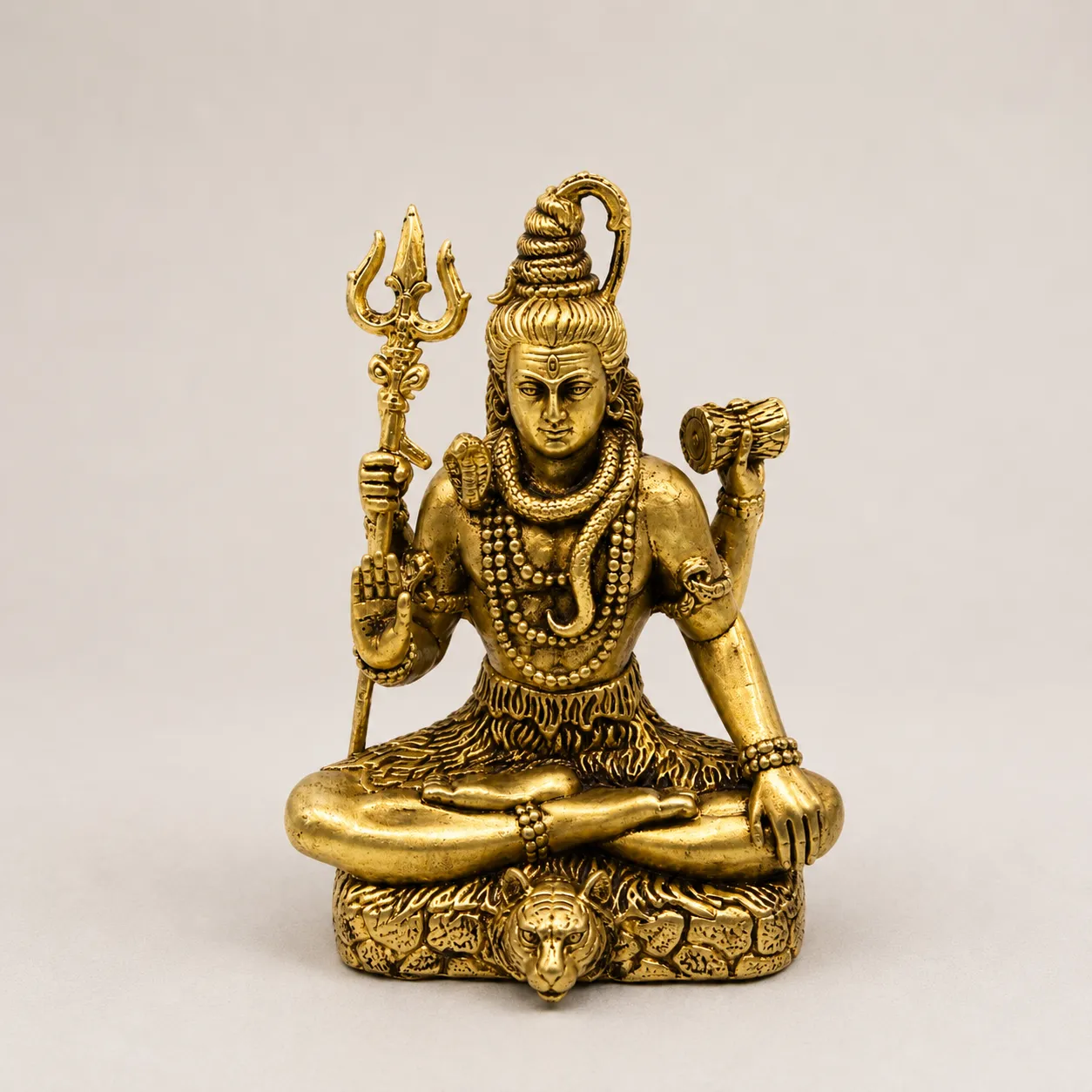 Brass Lord Shiva Idol
