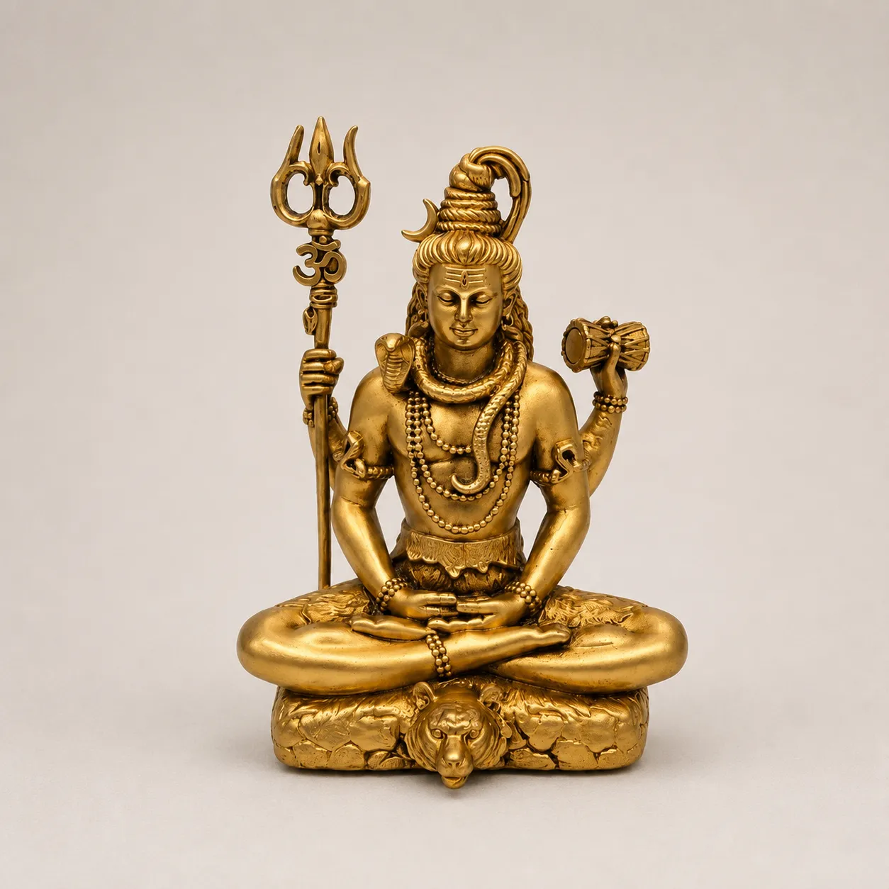 Brass Lord Shiva Idol