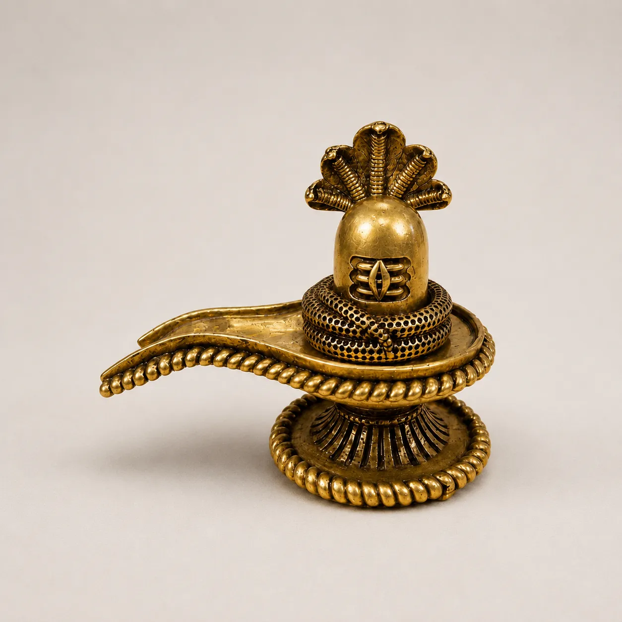 Brass Shivling 