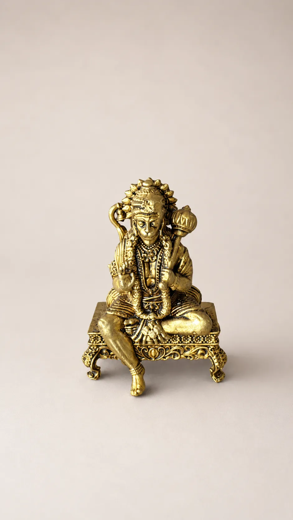 Brass Export Quality Hanuman Ji Idol