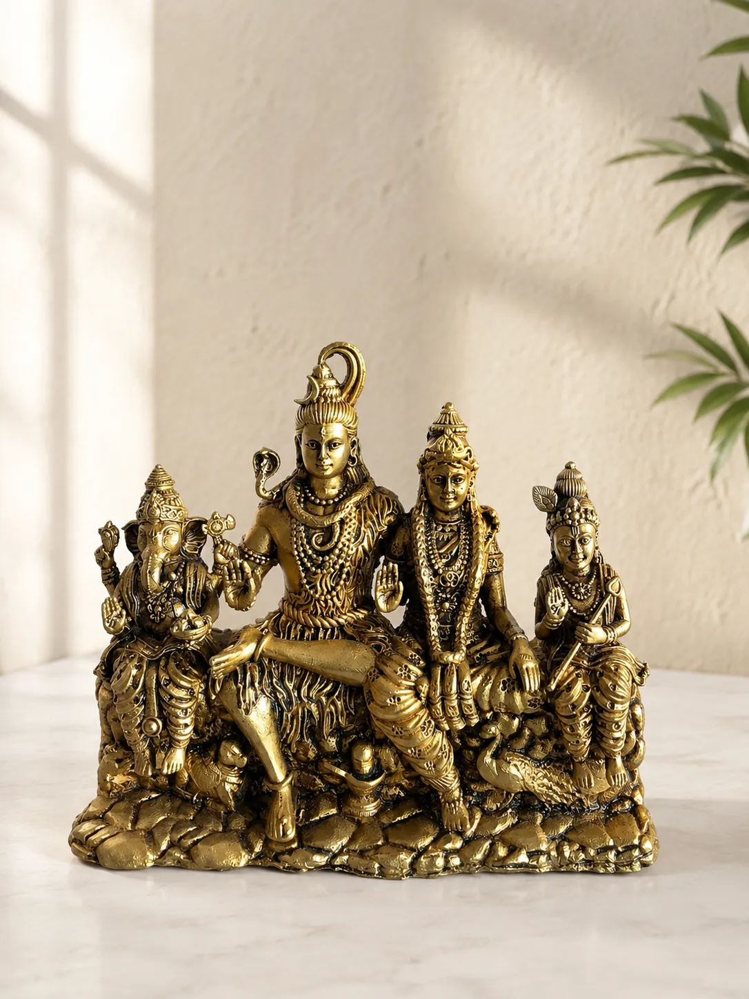 Brass Shiv Parivar