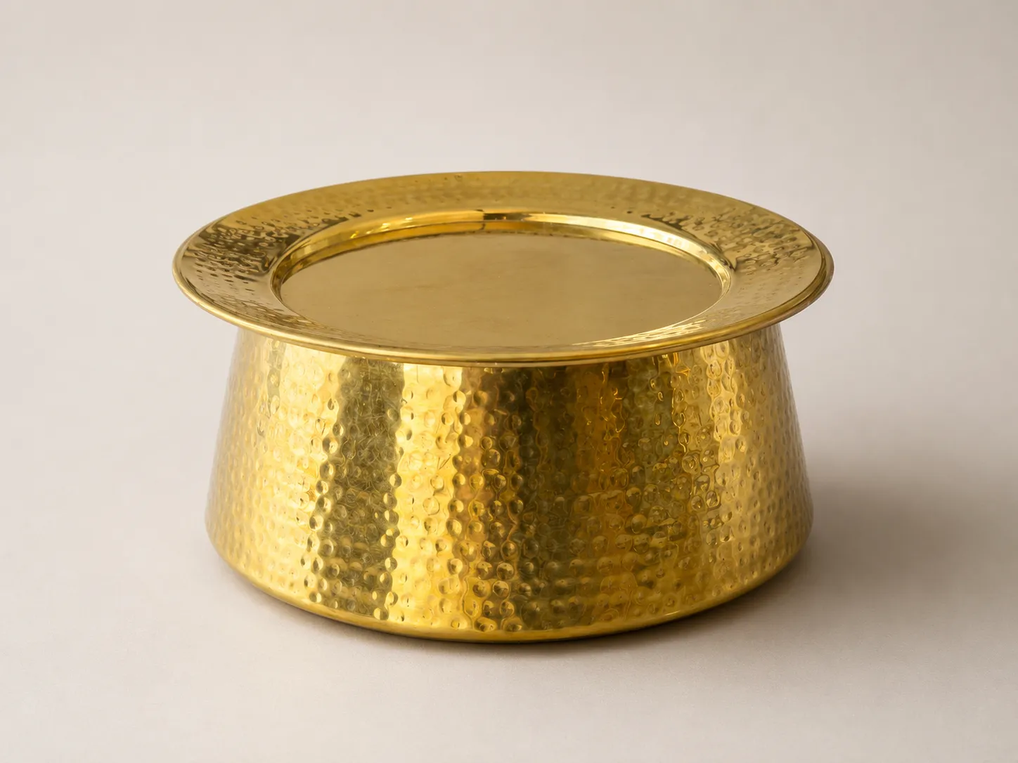     Brass Hammered Handi