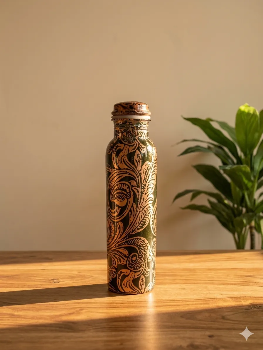 Copper bottle