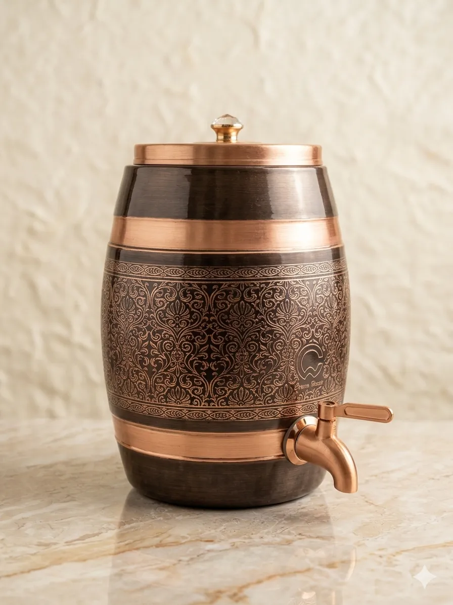Copper Water Canister 