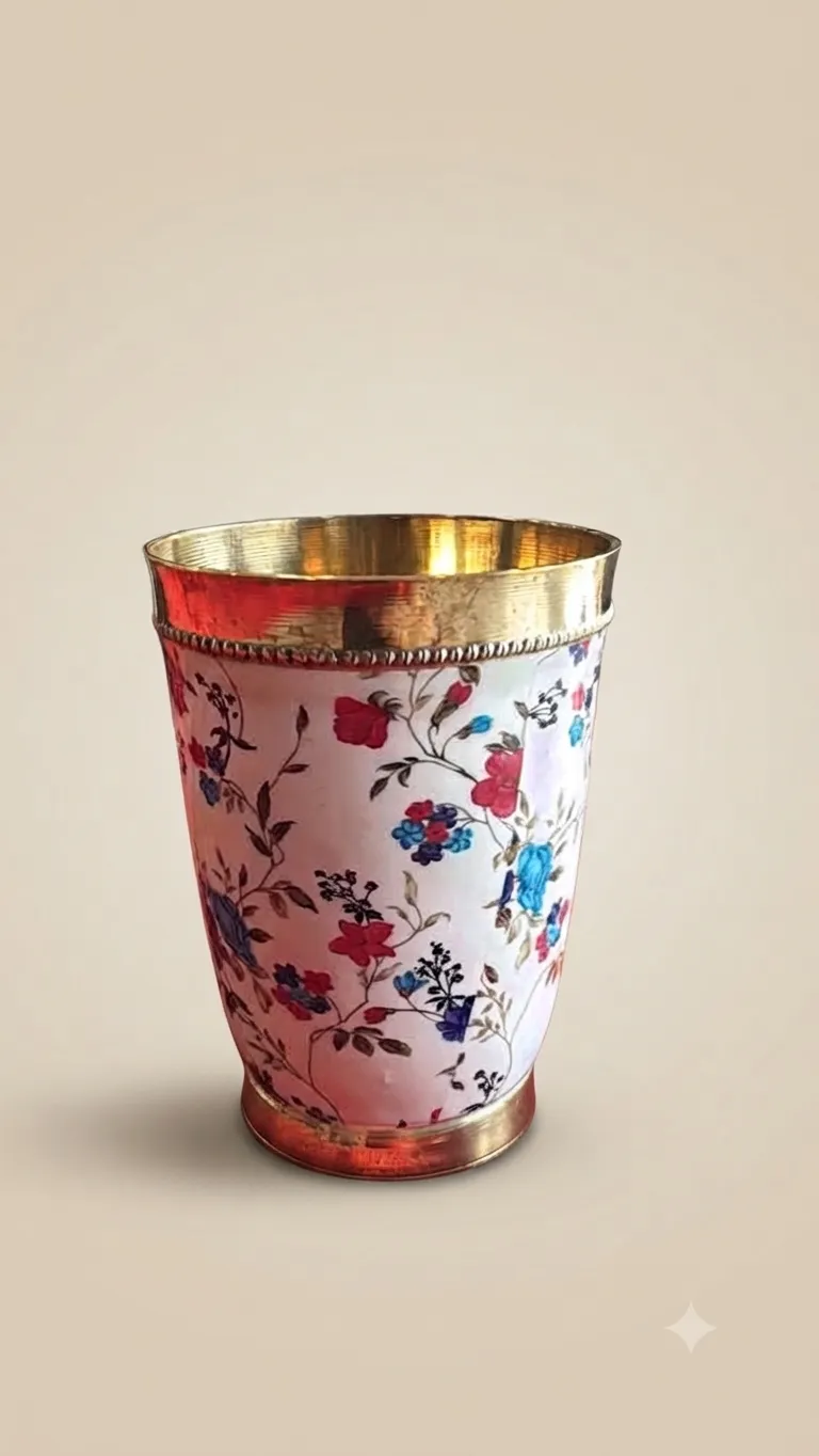 Brass Designer Glass